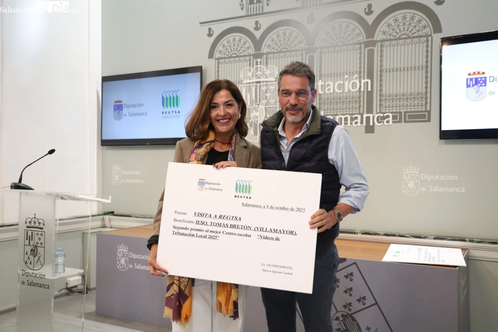Entrega de premios del concurso de vídeos de REGTSA | Fotos: David Sañudo