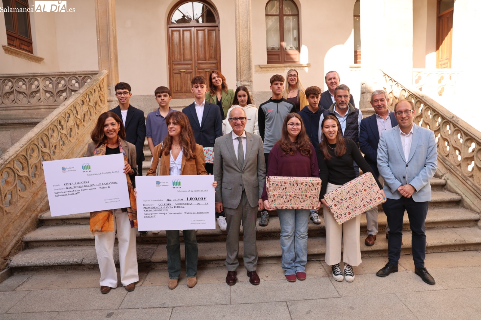 Premios REGTSA: ganan alumnos de Peñaranda, Ciudad Rodrigo y Macotera