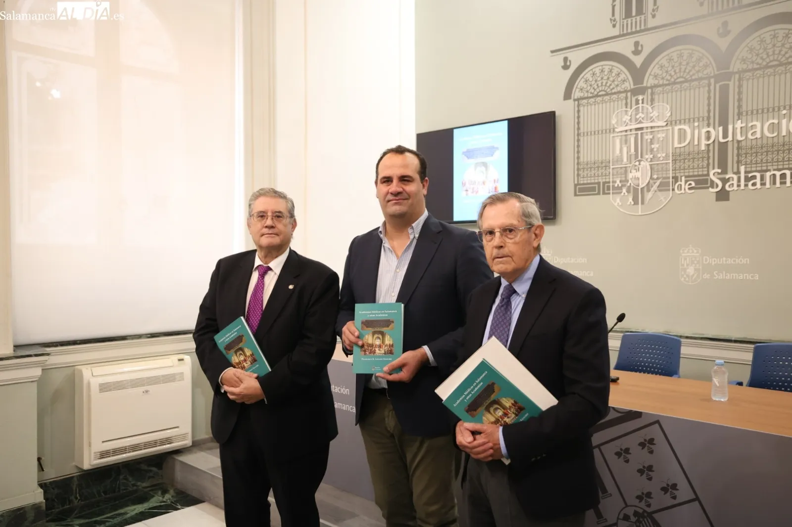 Presentación de 'Academias Médicas en Salamanca' | Fotos: David Sañudo