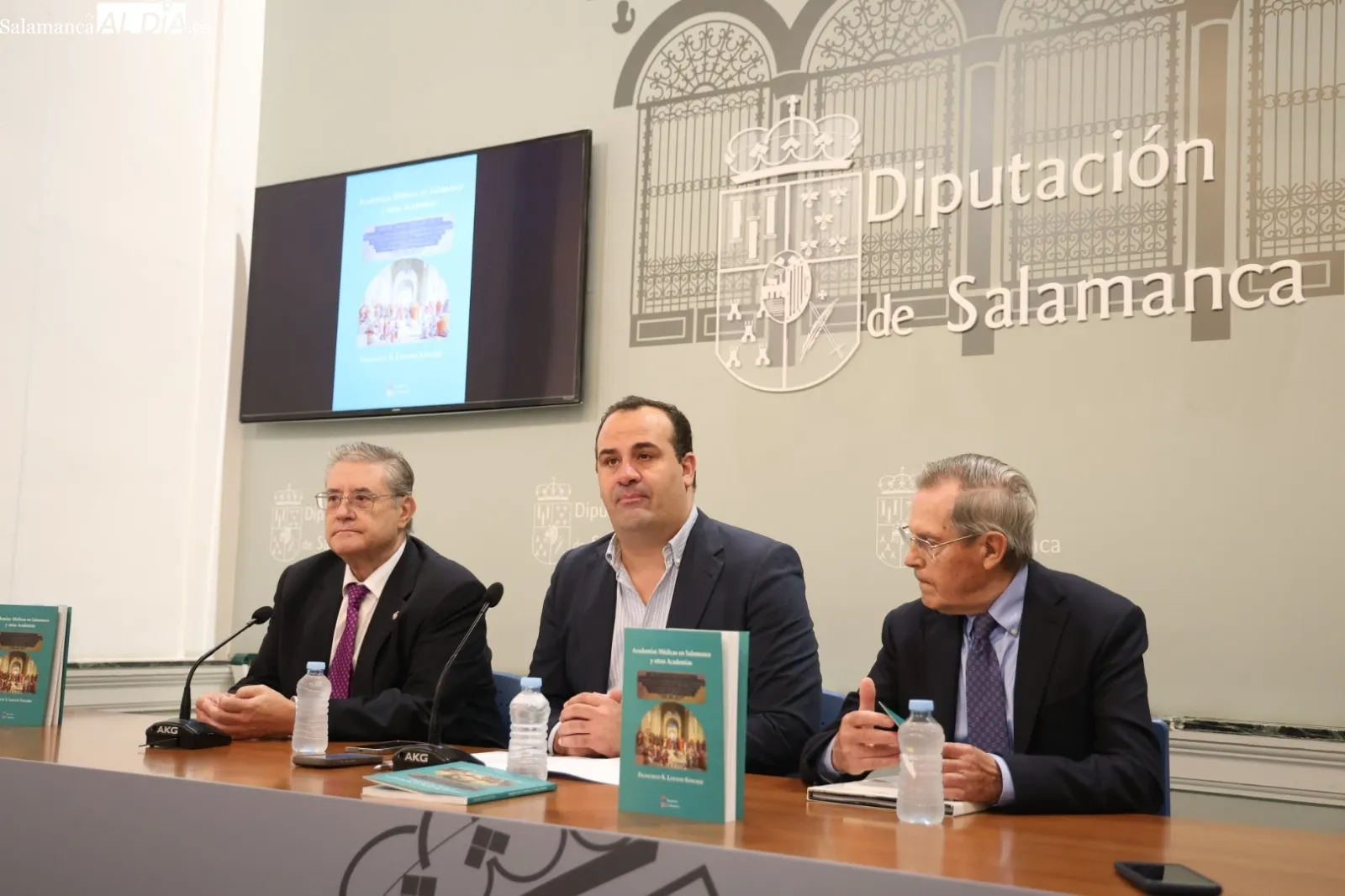 Presentación de 'Academias Médicas en Salamanca' | Fotos: David Sañudo