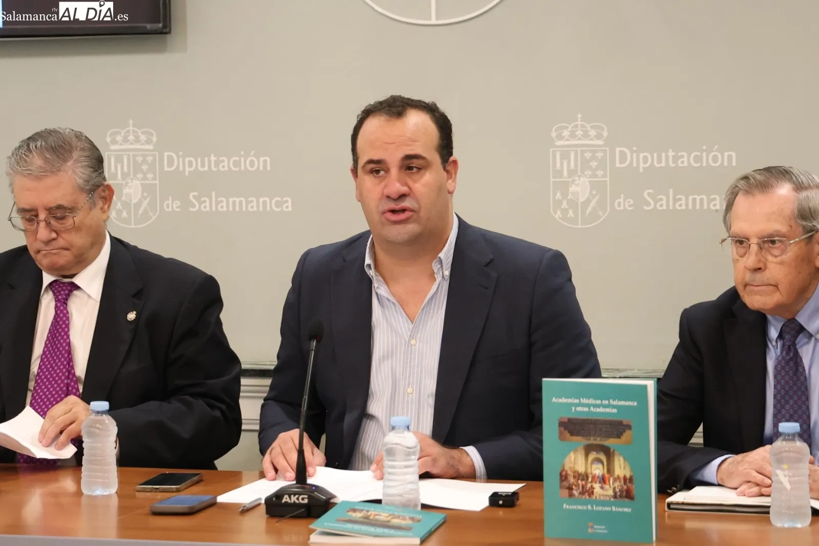 Presentación de 'Academias Médicas en Salamanca' | Fotos: David Sañudo