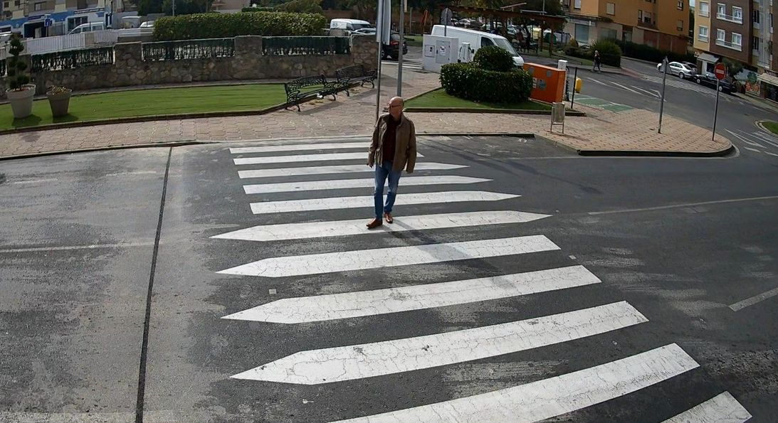 Santa Marta refuerza la avenida de Madrid con cuatro pasos de peatones inteligentes para evitar atropellos