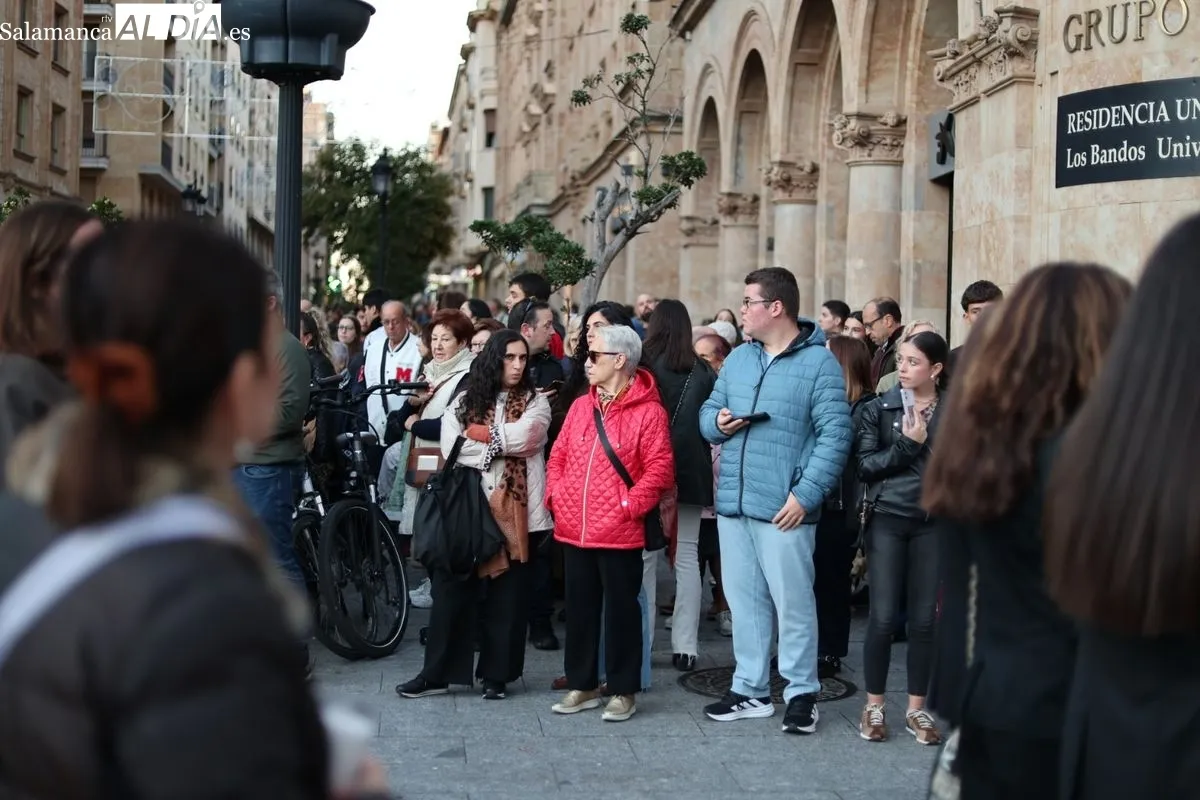 Procesión de Santa Teresa por Salamanca. Foto: David Sañudo
