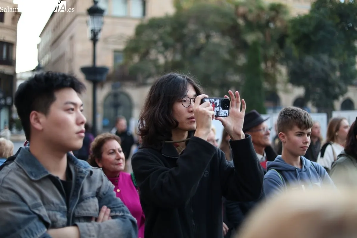 Procesión de Santa Teresa por Salamanca. Foto: David Sañudo