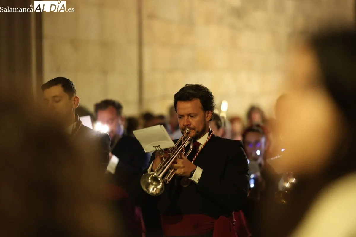 Procesión extraordinaria del Cristo de la Agonía en Salamanca. Foto: David Sañudo