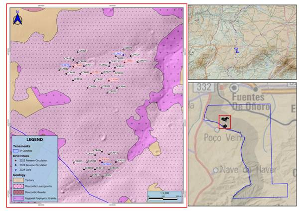 Berkeley anuncia resultados positivos en sus prospecciones en Fuentes de Oñoro