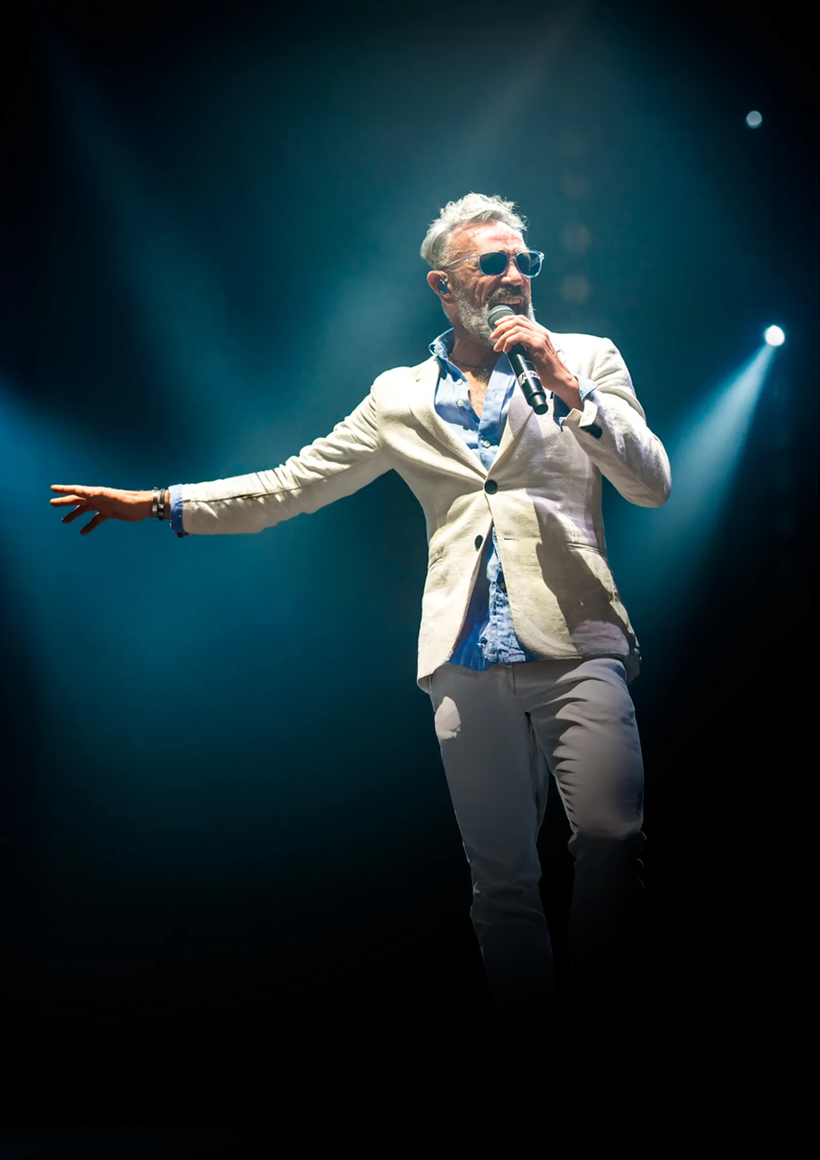 Rafa Sánchez, vocalista de La Unión, repasa su carrera con un concierto en Salamanca