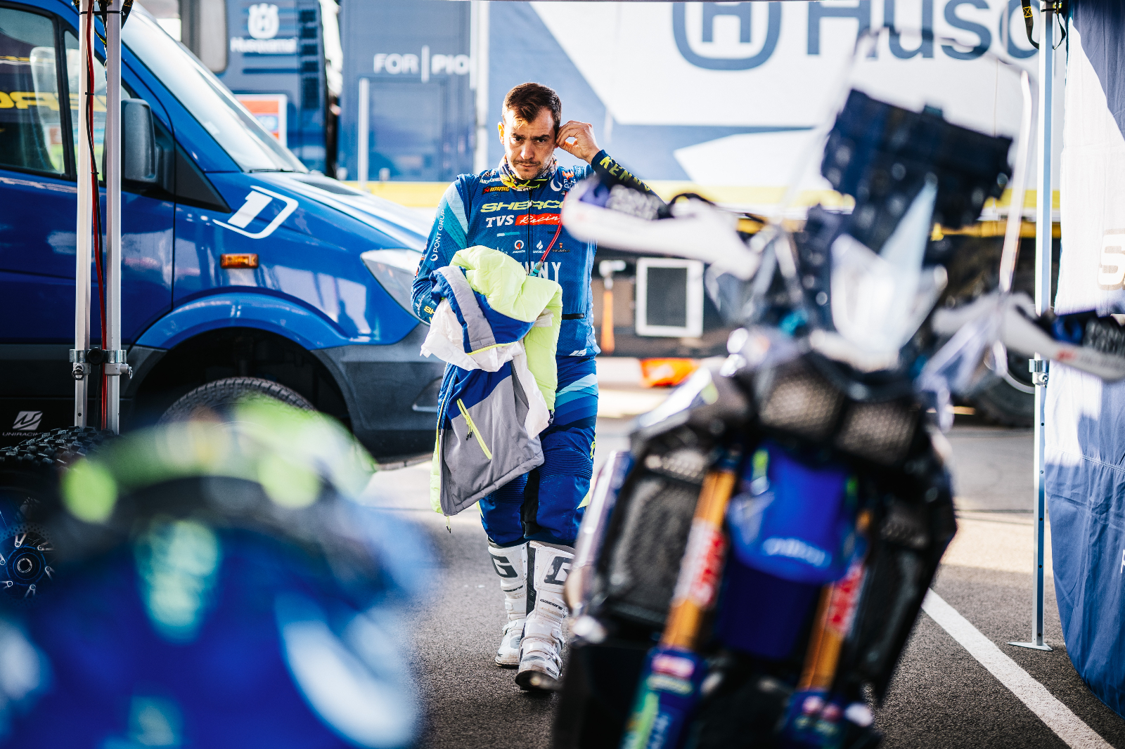 Santolino disputa en Marruecos la última carrera antes del Dakar 