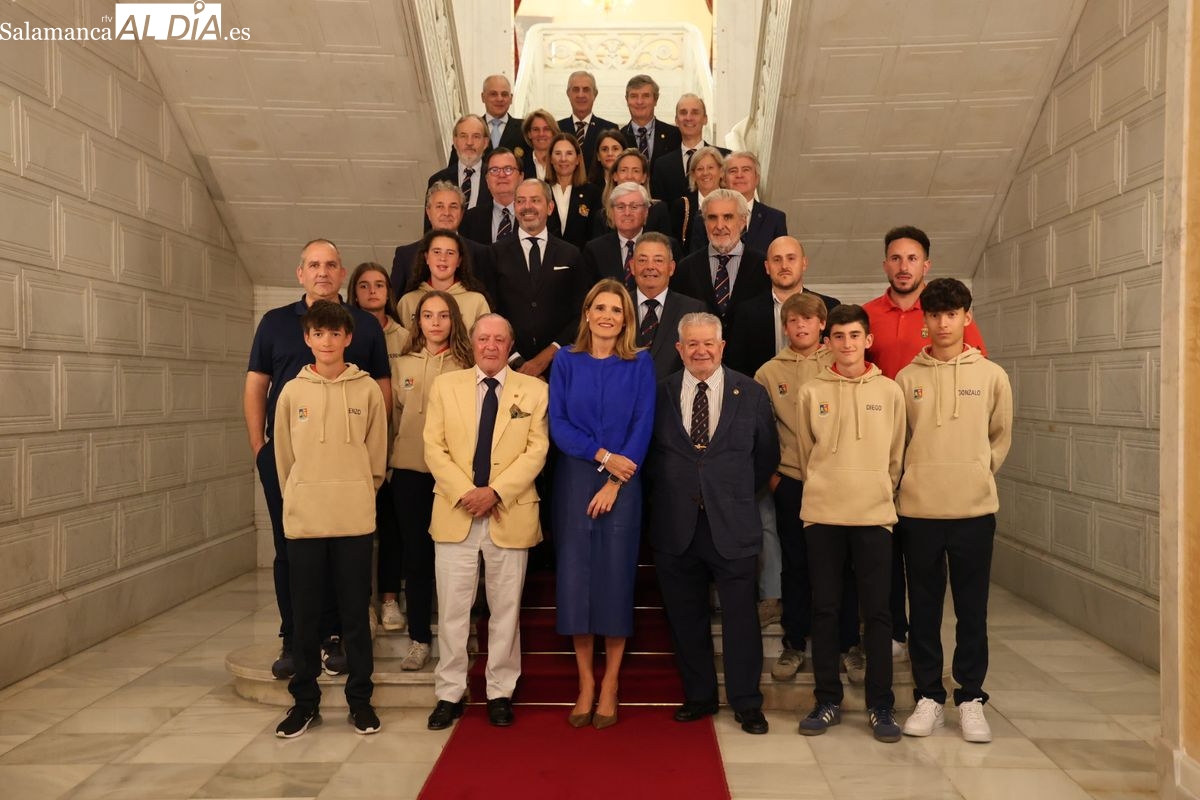 Campeonato España golf sub16: recepción en el Ayuntamiento