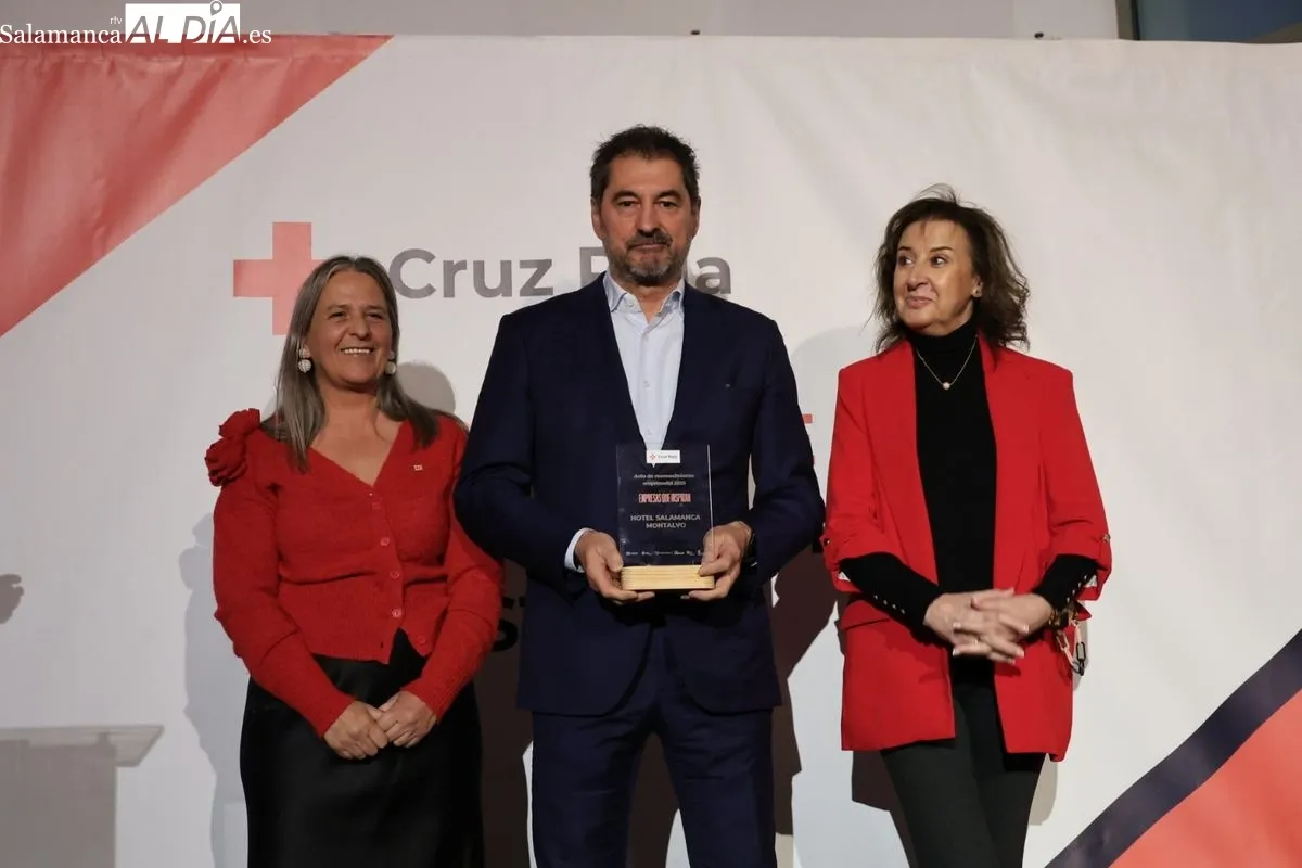 Cruz Roja Salamanca reconoce el compromiso social de las empresas de la ciudad y provincia. Foto de David Sañudo