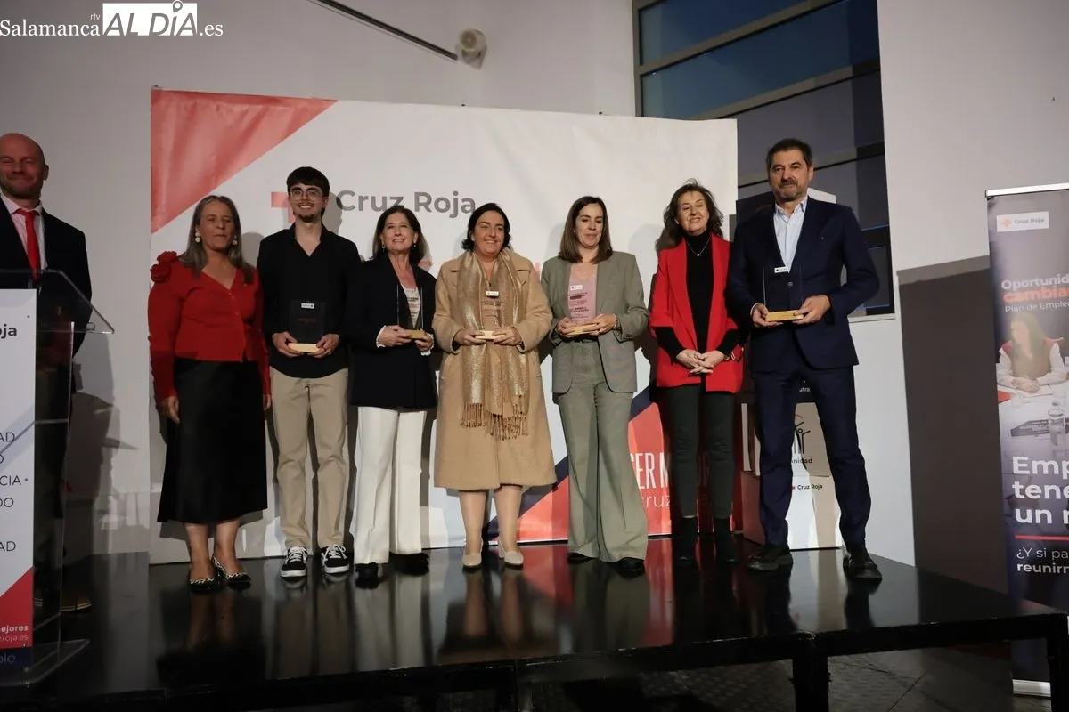 Cruz Roja Salamanca reconoce el compromiso social de las empresas de la ciudad y provincia. Foto de David Sañudo