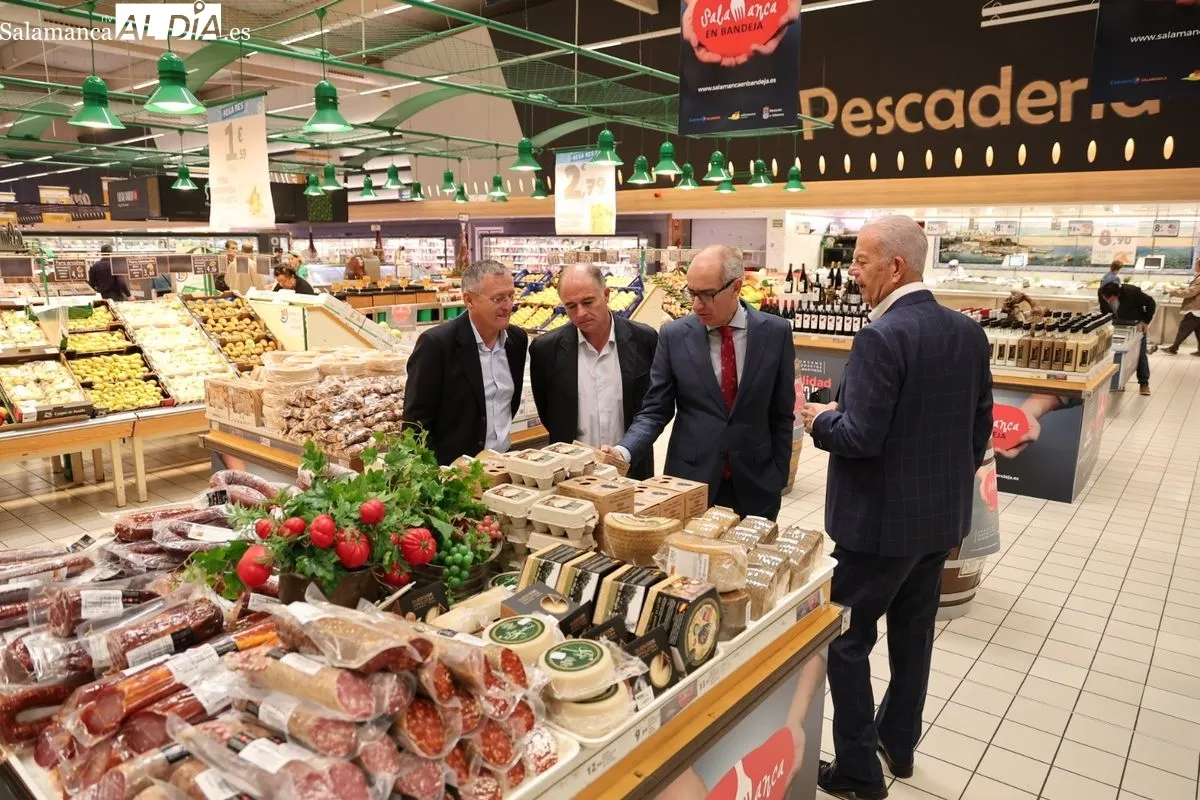 Inauguración de Salamanca en bandeja en el hipermercado E.Leclerc Salamanca. Foto de David Sañudo