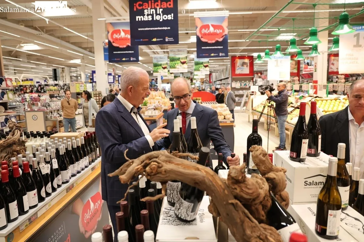 Inauguración de Salamanca en bandeja en el hipermercado E.Leclerc Salamanca. Foto de David Sañudo