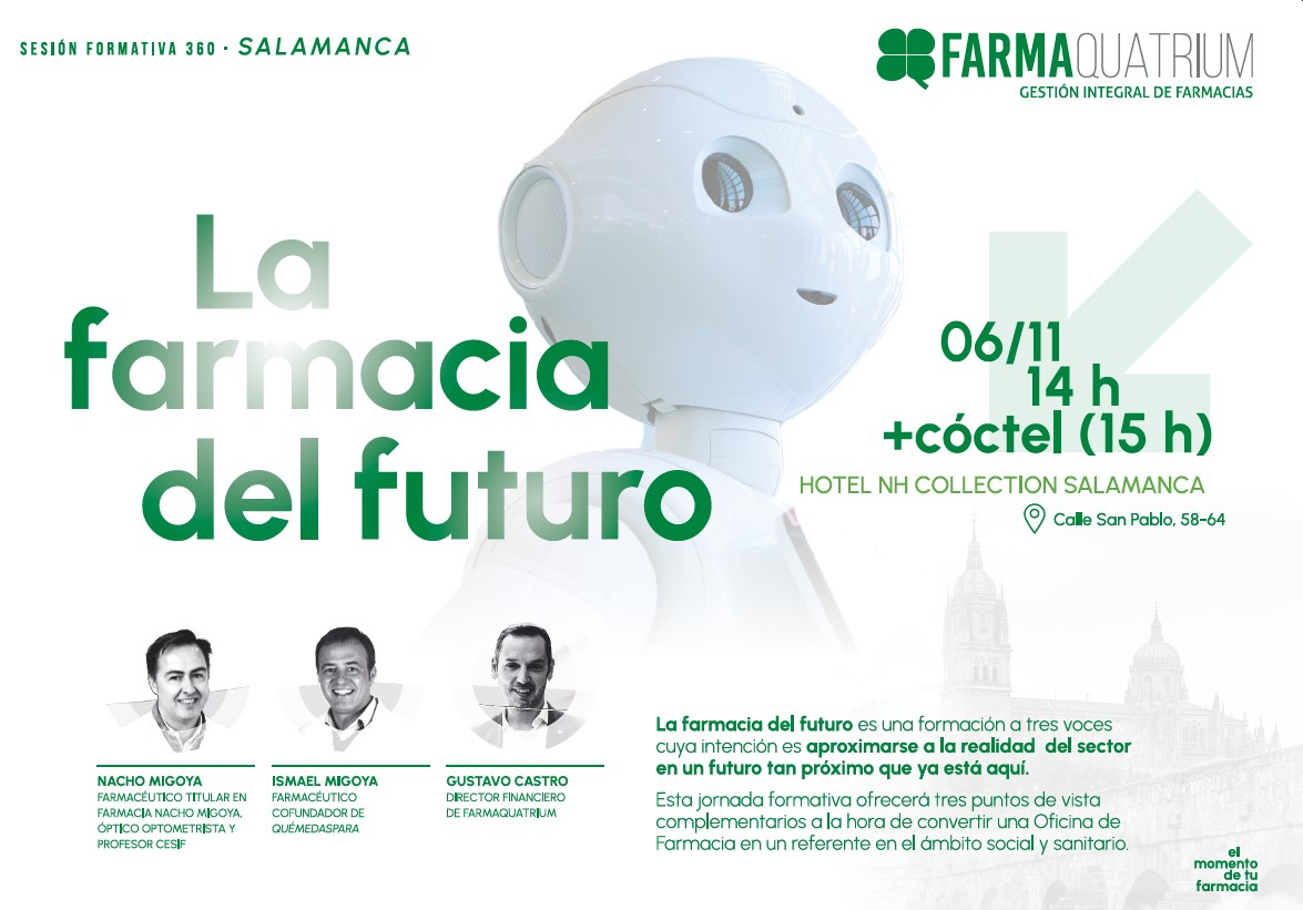 El futuro de la farmacia comunitaria a debate en Salamanca