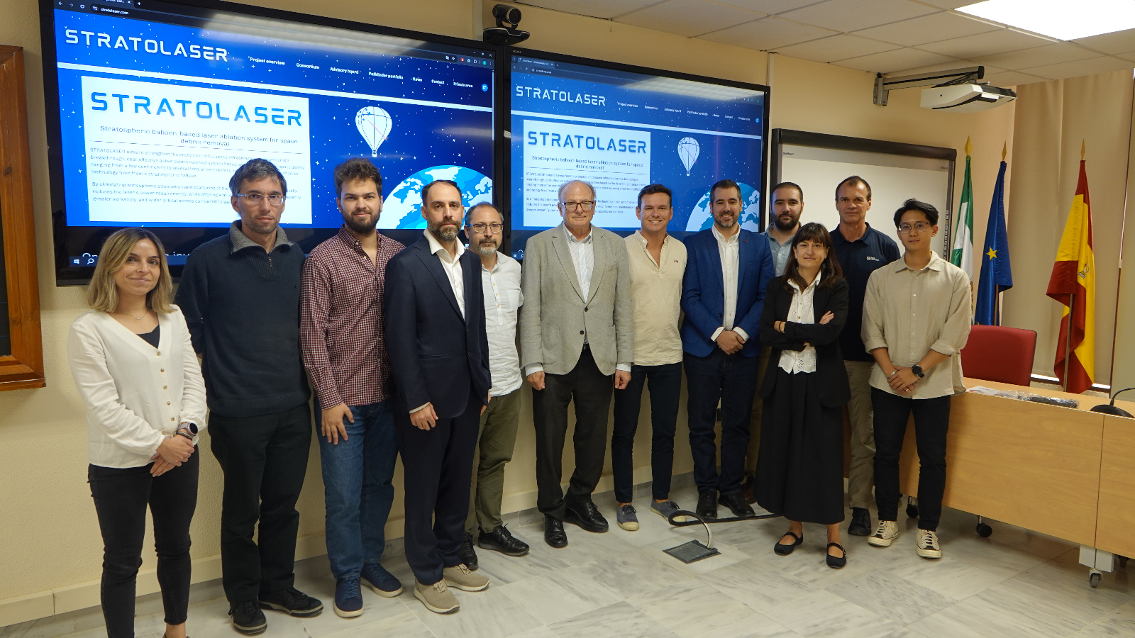 Limpiar basura espacial con láser: el CLPU de Salamanca se une