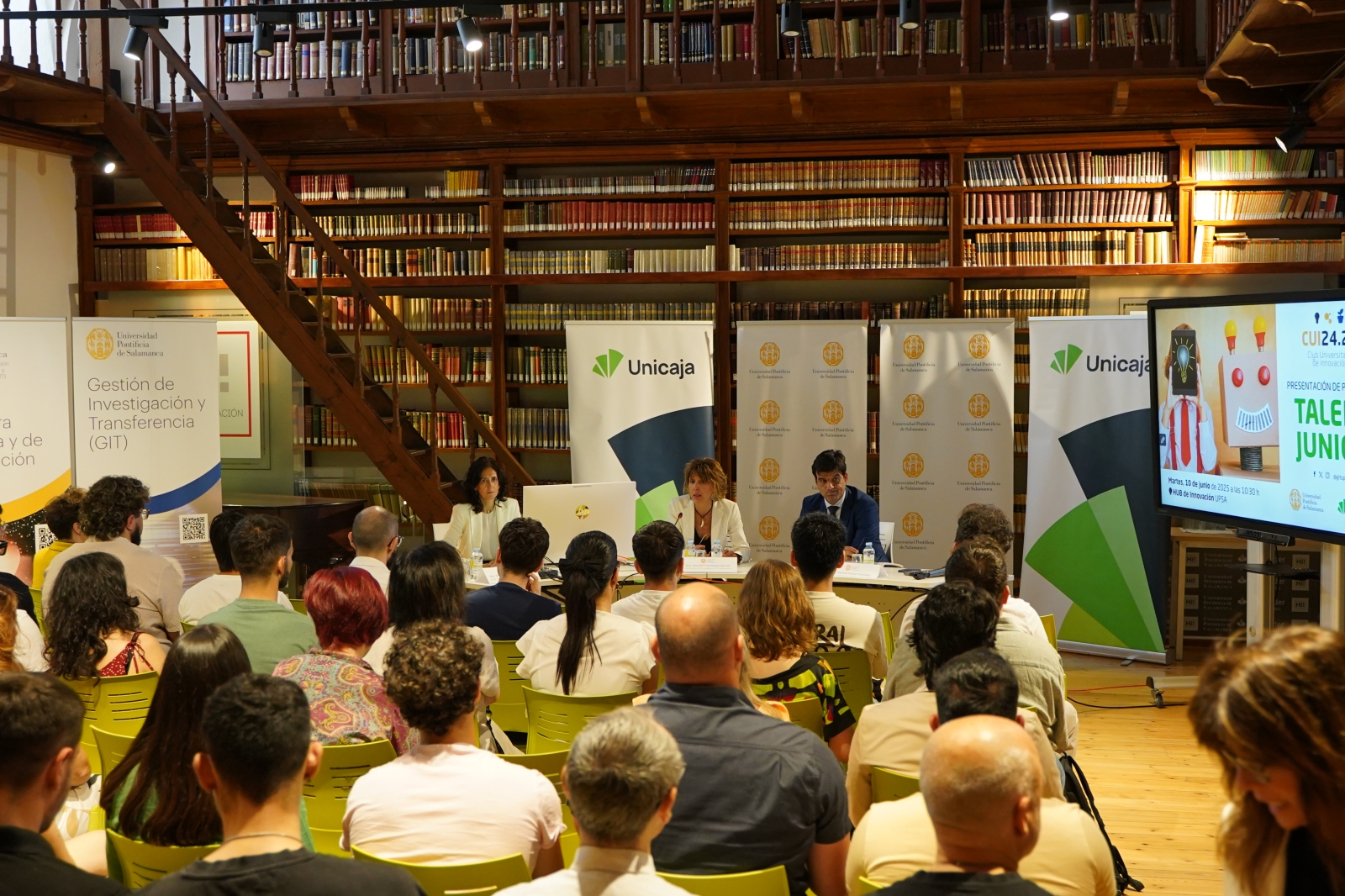 Unicaja y UPSA lanzan Talent Junior para premiar a estudiantes de Salamanca