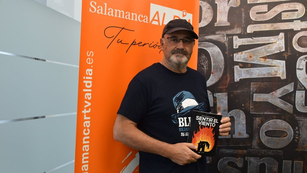 Tomás García Merino presentará su última novela, Sentir el viento, en el Casino de Salamanca