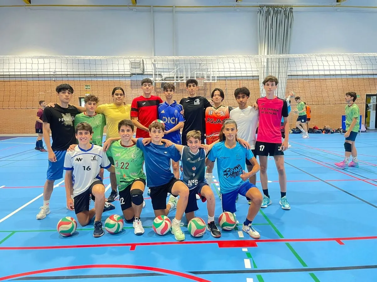 Entrenamientos del Club Voleibol Salamanca