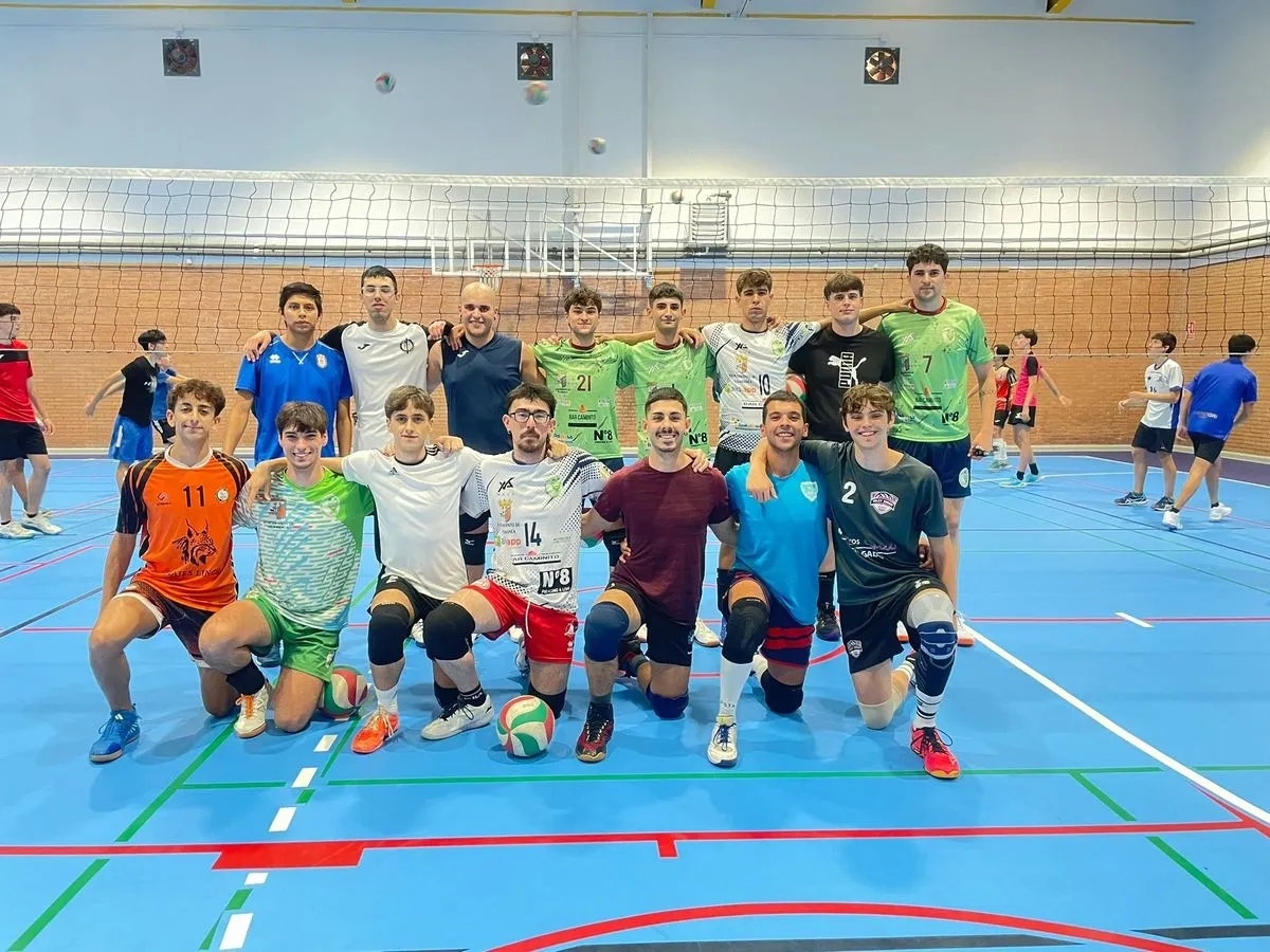 Entrenamientos del Club Voleibol Salamanca