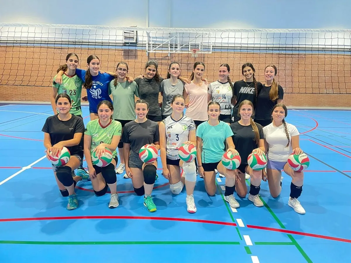 Entrenamientos del Club Voleibol Salamanca