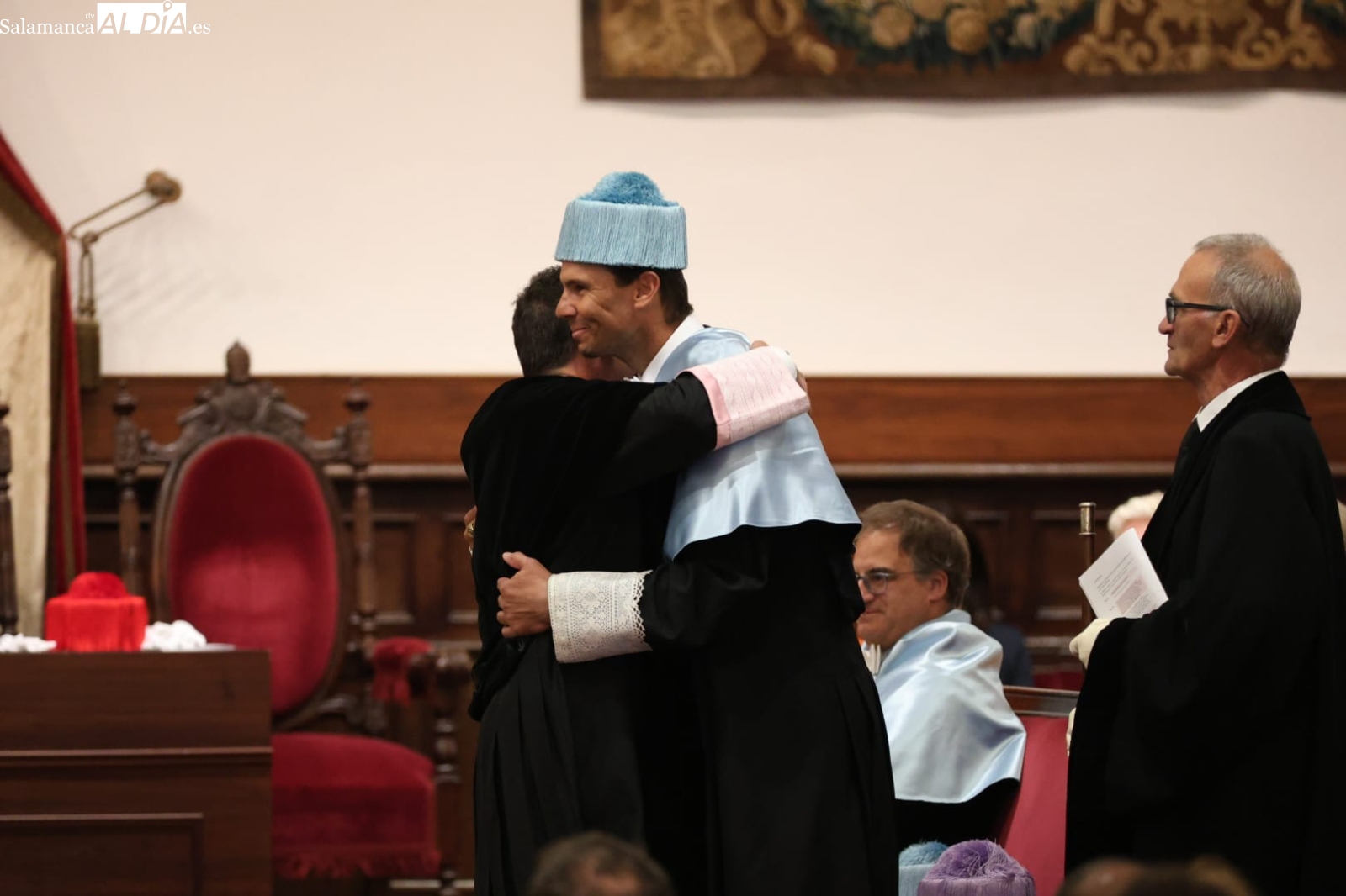 FOTOS Y VÍDEO | Rafa Nadal, investido doctor honoris causa por la USAL en un precioso acto a la altura del mejor deportista español de la historia
