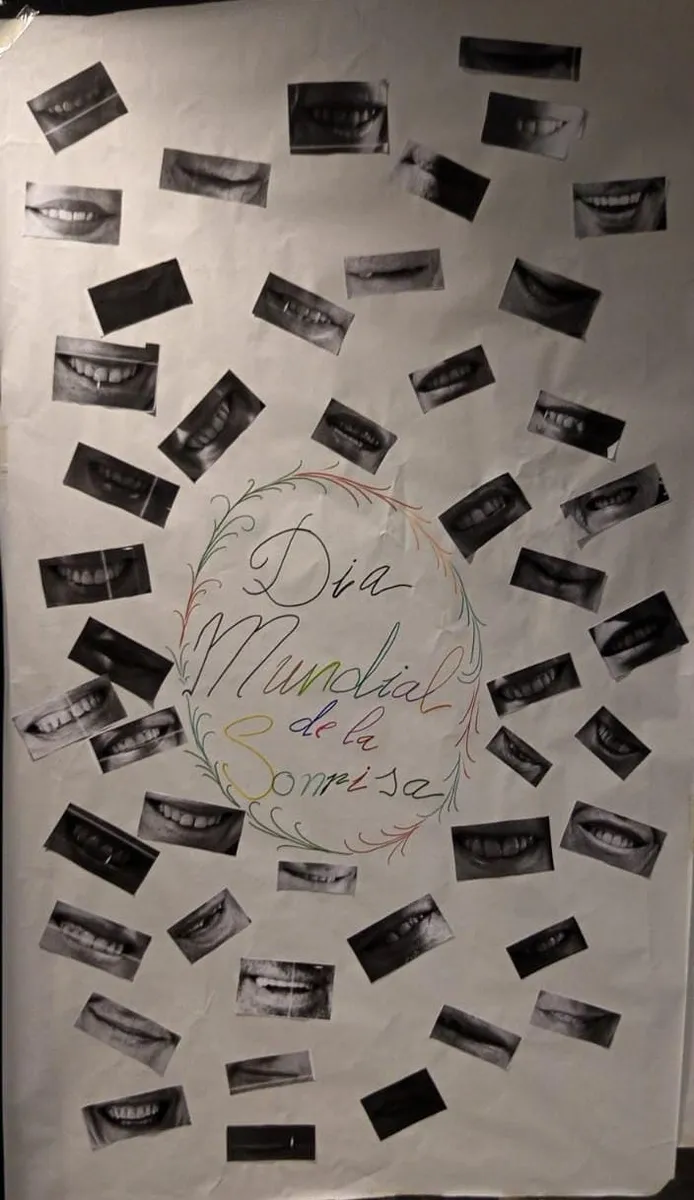 Foto 5 - Asprodes Vitigudino celebra el D&iacute;a Mundial de la Sonrisa con murales que capturan la felicidad