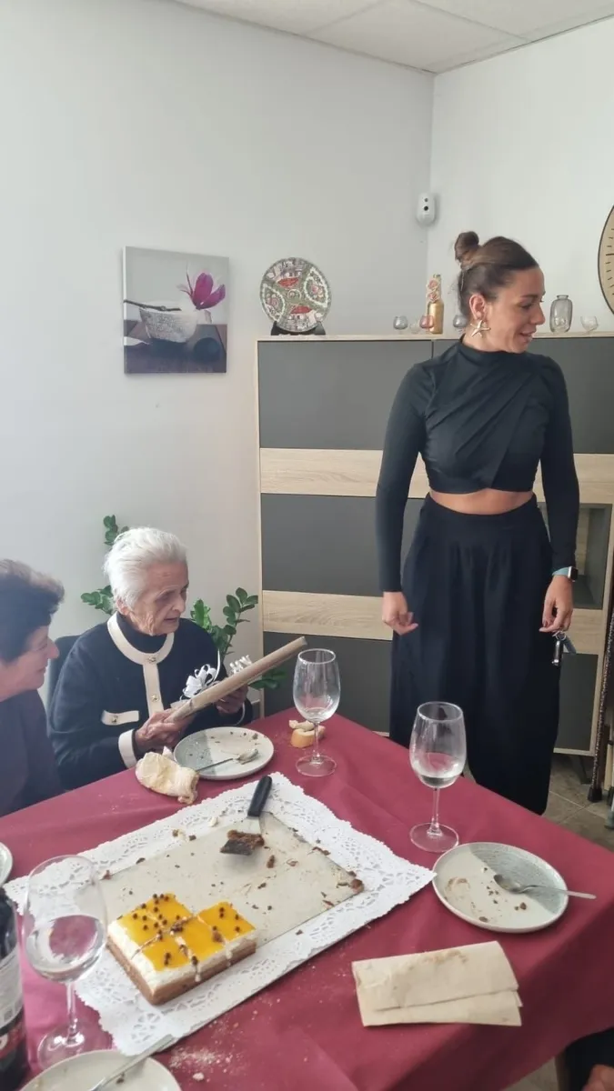 Gejo de los Reyes tiene a María de centenaria