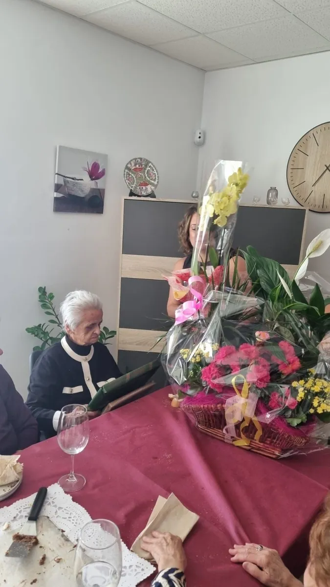 Gejo de los Reyes tiene a María de centenaria