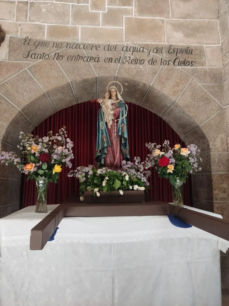 Celebración de la Virgen del Rosario en Cerralbo