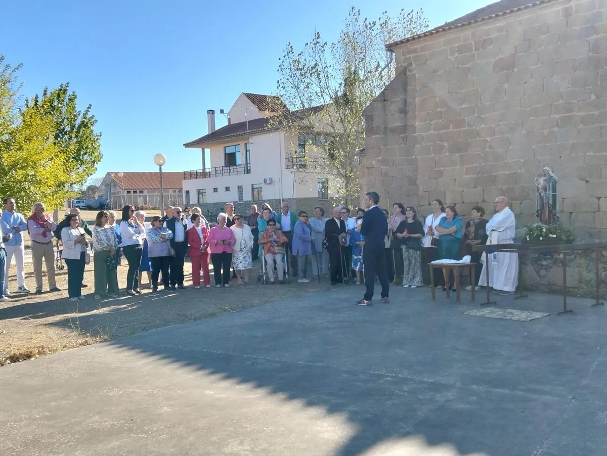 Celebración de la Virgen del Rosario en Cerralbo