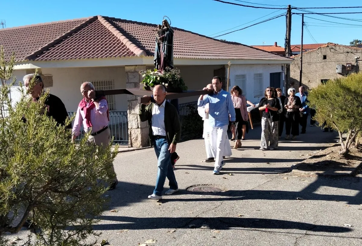 Celebración de la Virgen del Rosario en Cerralbo