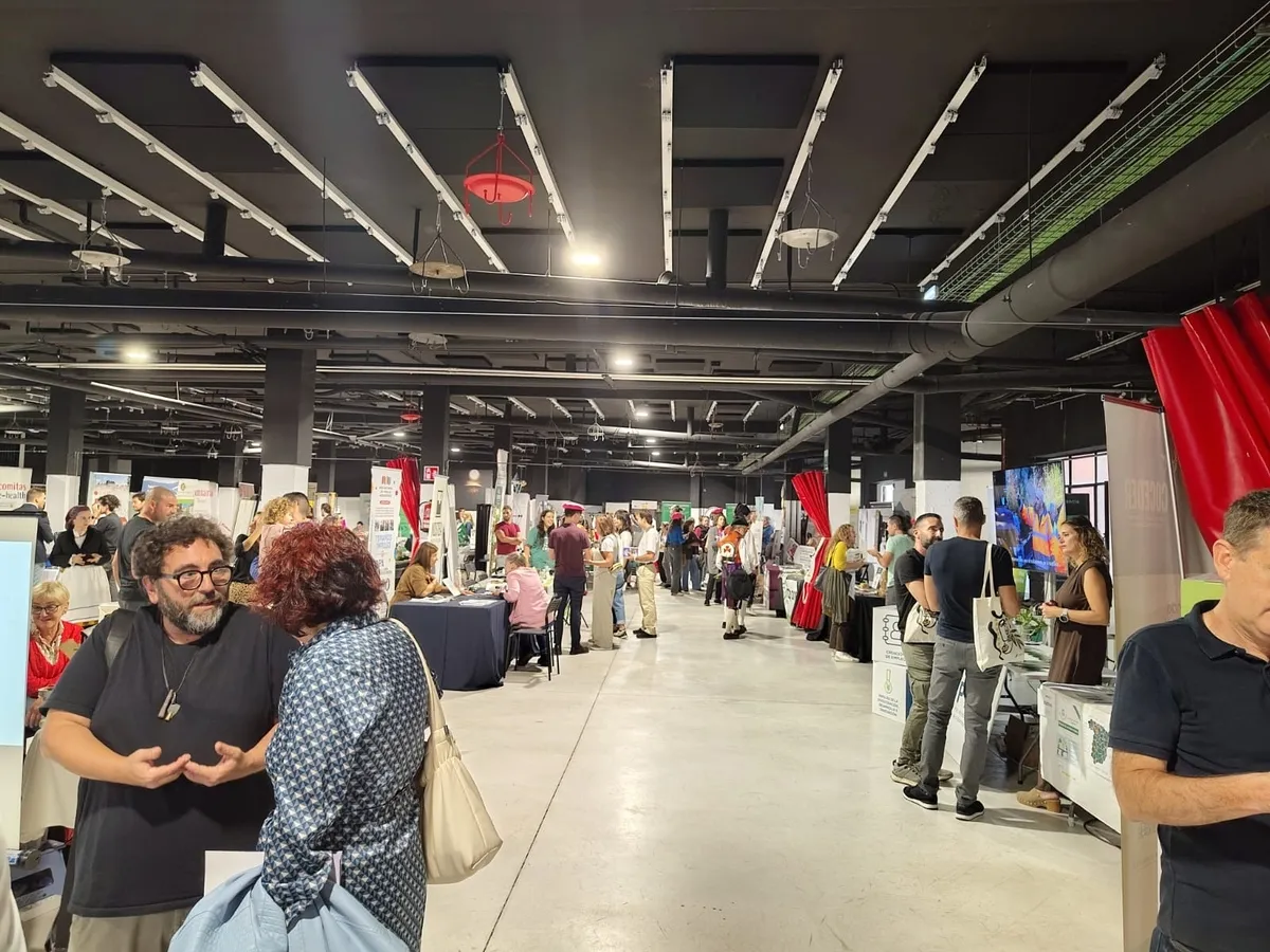 Javier González Barahona, impulsor de 'Poblando Abadengo' llevó esta iniciativa a la mayor feria de repoblación de España   