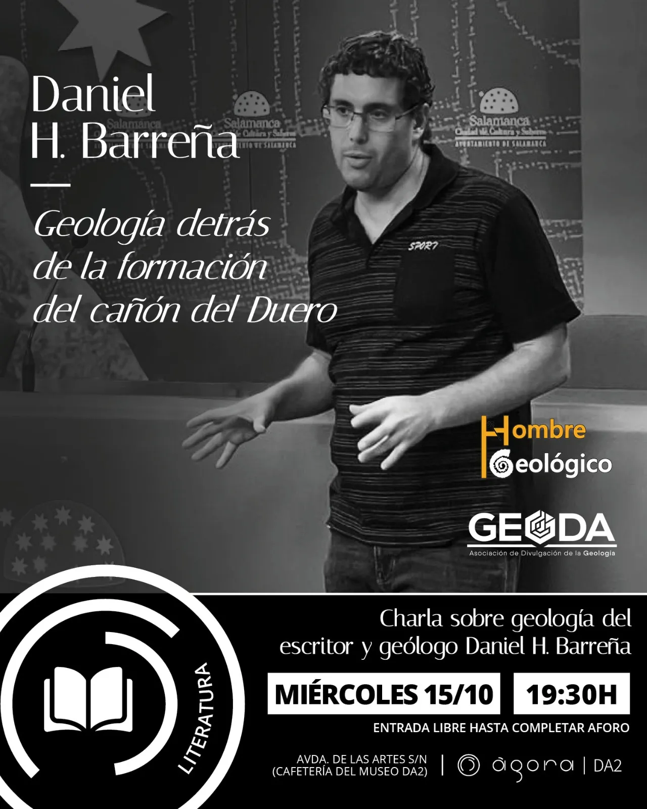 Foto 2 - El ge&oacute;logo y escritor Daniel H. Barre&ntilde;a desvela los secretos de la formaci&oacute;n del ca&ntilde;&oacute;n del Duero