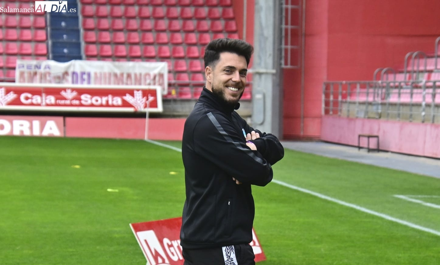 Jorge García, tras caer 3-1 en Soria: Hemos perdido con nuestra idea, que es lo bonito y bueno que sacamos hoy en el Salamanca UDS