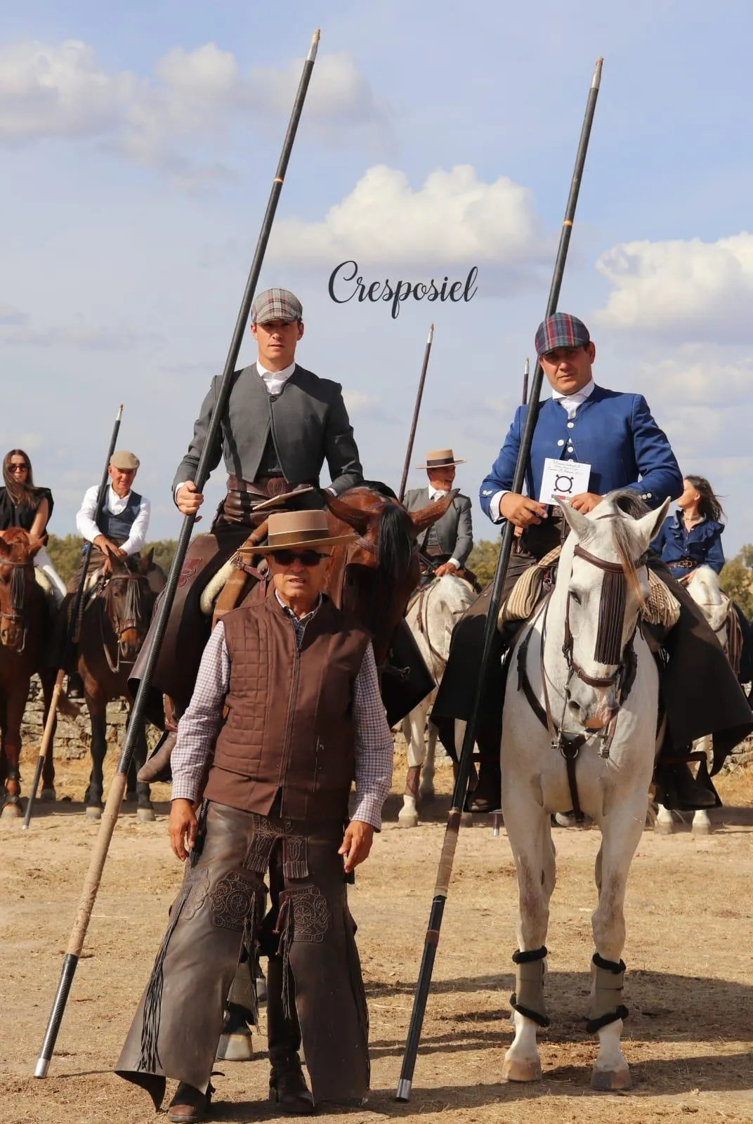 Foto 3 - Juan Luis Montero y Carlos Vizcaya se imponen en el Concurso de Faenas y Doma de Campo de Tragunt&iacute;a