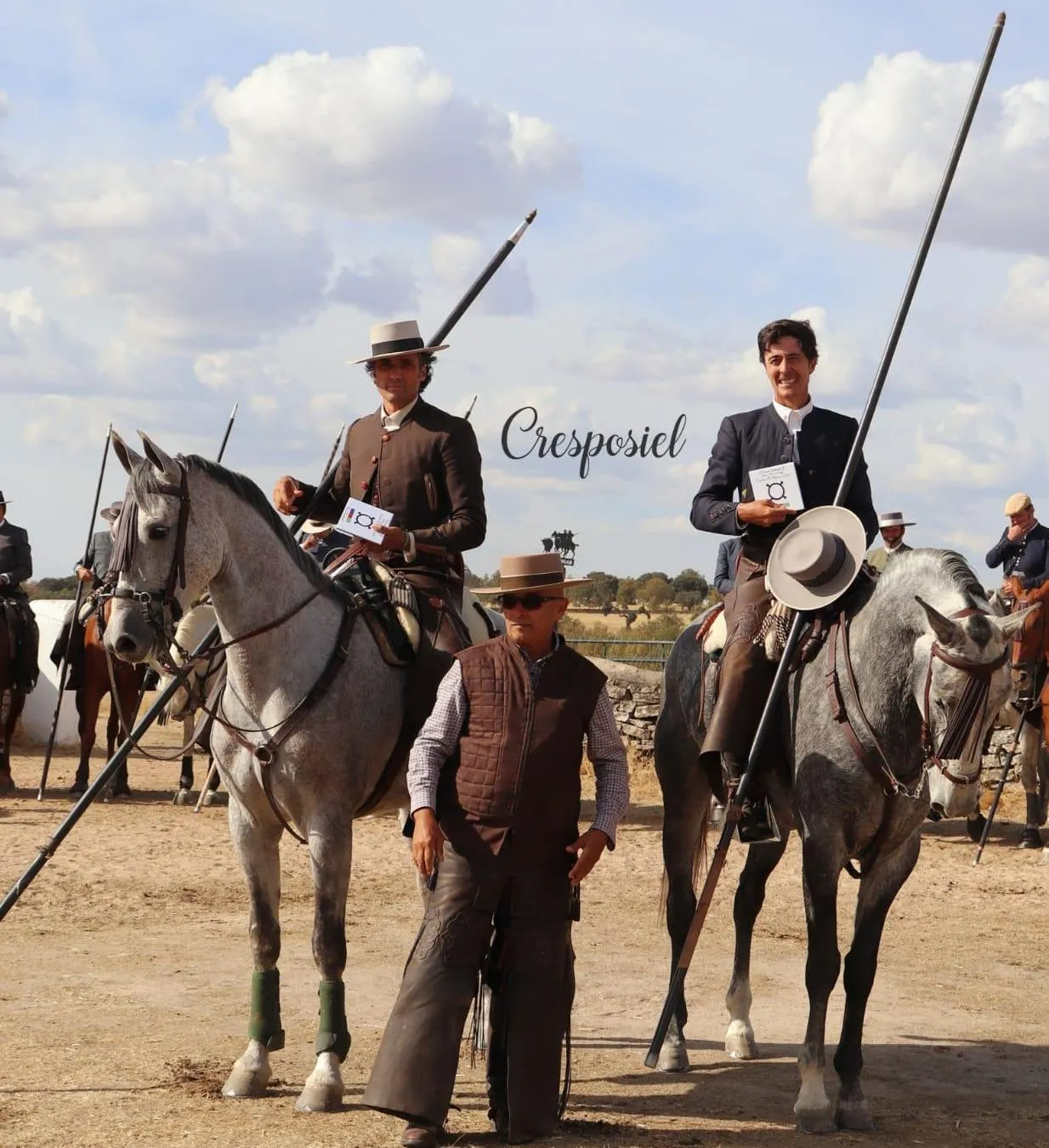Foto 2 - Juan Luis Montero y Carlos Vizcaya se imponen en el Concurso de Faenas y Doma de Campo de Tragunt&iacute;a