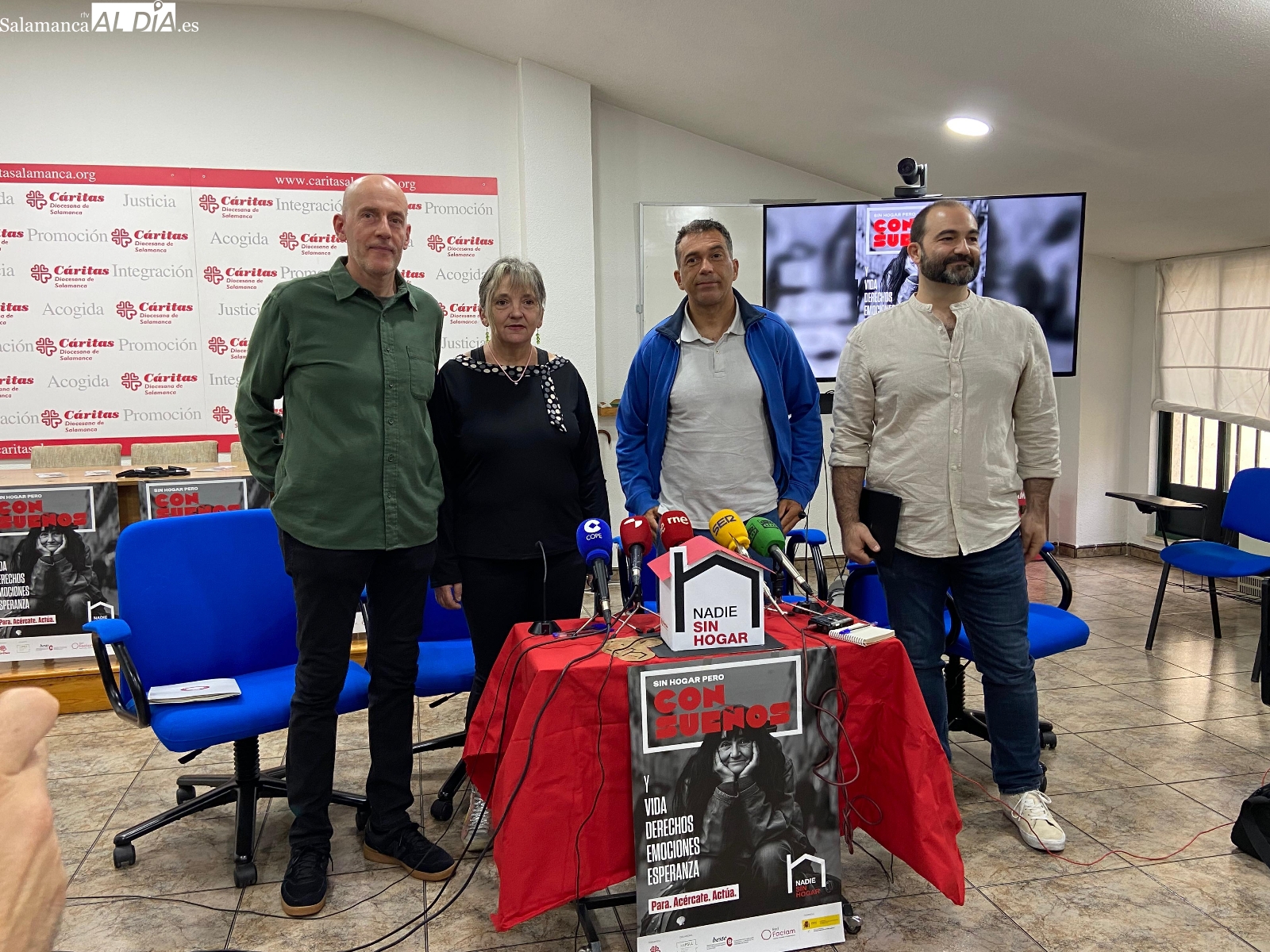 Campaña de Personas Sin Hogar 2025 de Cáritas Salamanca 