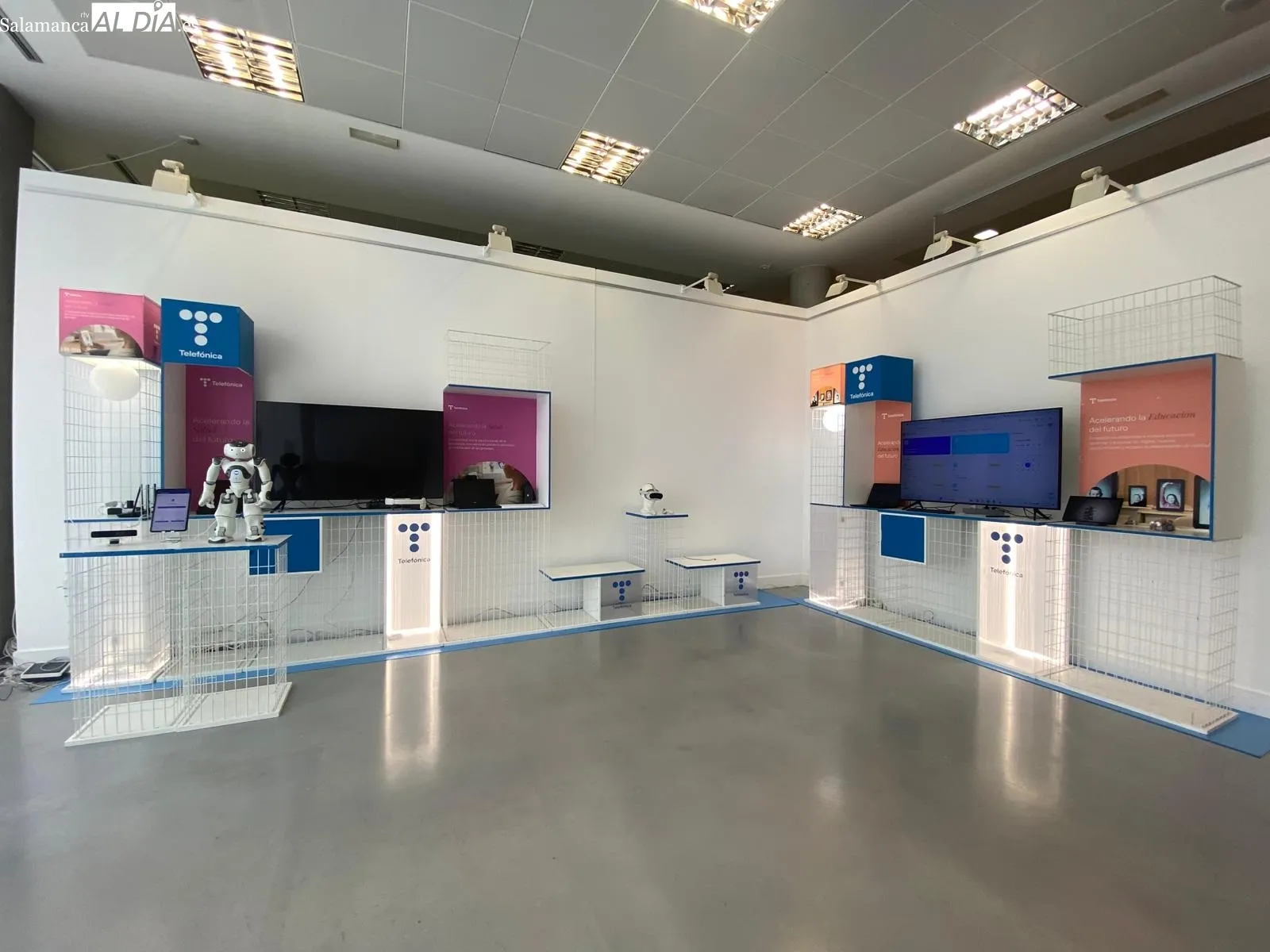 La exposición InnovaTE llega a Salamanca con lo último en IA y robótica | FOTOS: Vanesa Martins 