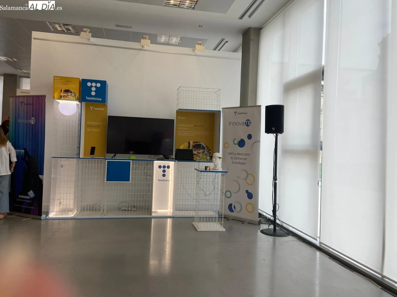 La exposición InnovaTE llega a Salamanca con lo último en IA y robótica | FOTOS: Vanesa Martins 