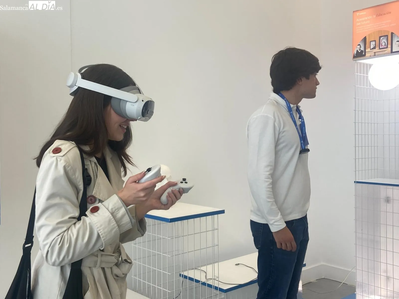 La exposición InnovaTE llega a Salamanca con lo último en IA y robótica | FOTOS: Vanesa Martins 