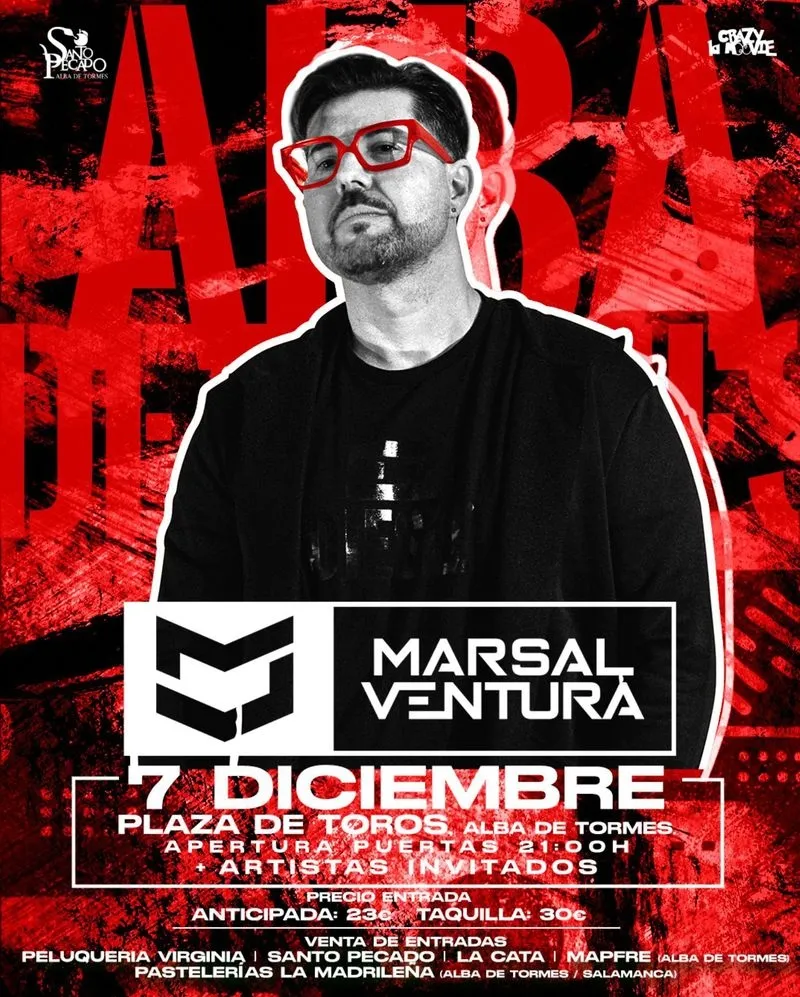 Foto 2 - Marsal Ventura, JP Fernandez y Camin encabezan el cartel musical del 7 de diciembre en Alba