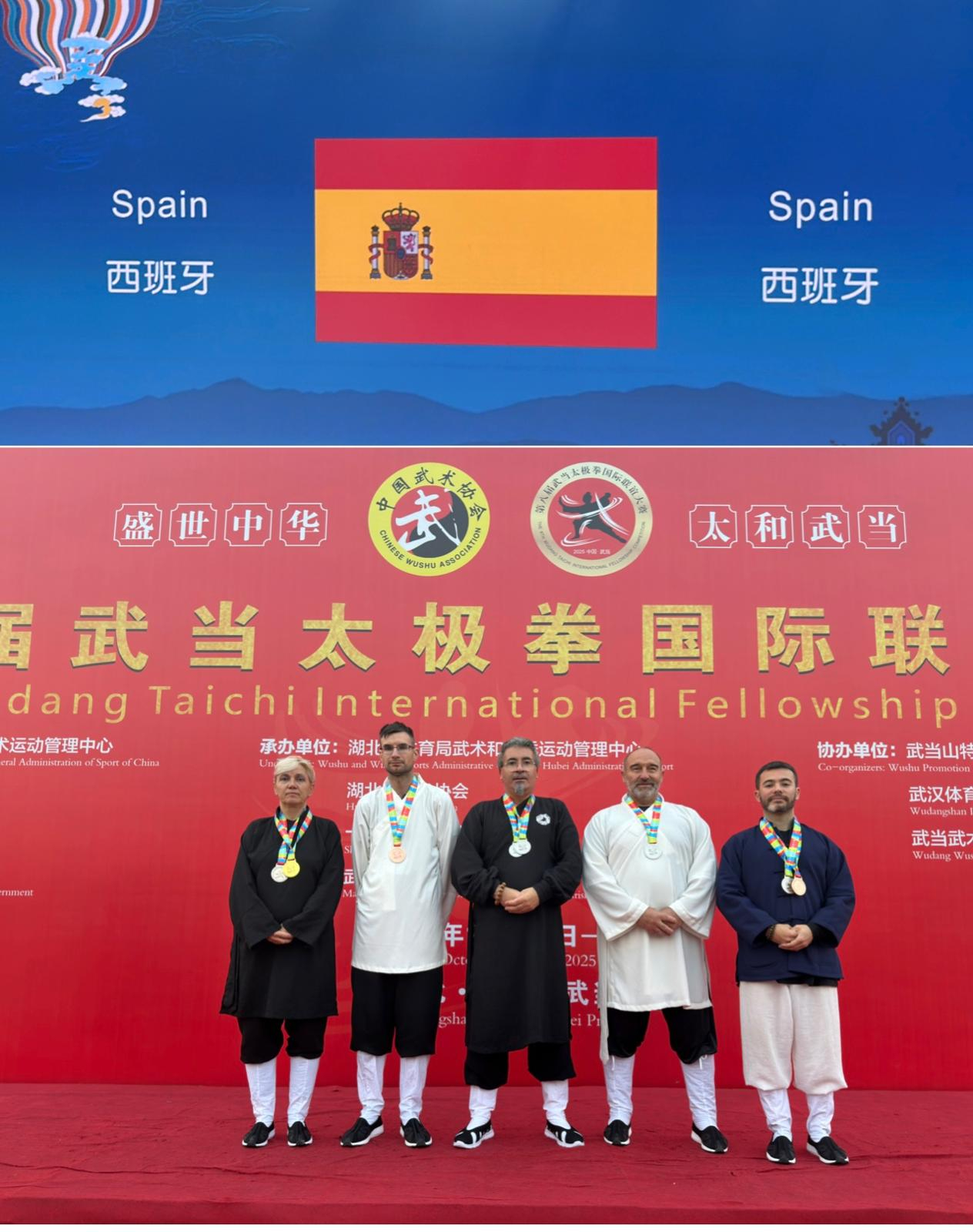 Gran actuación salmantina en el VIII Torneo Mundial de Wudang (China): ocho medallas para el equipo