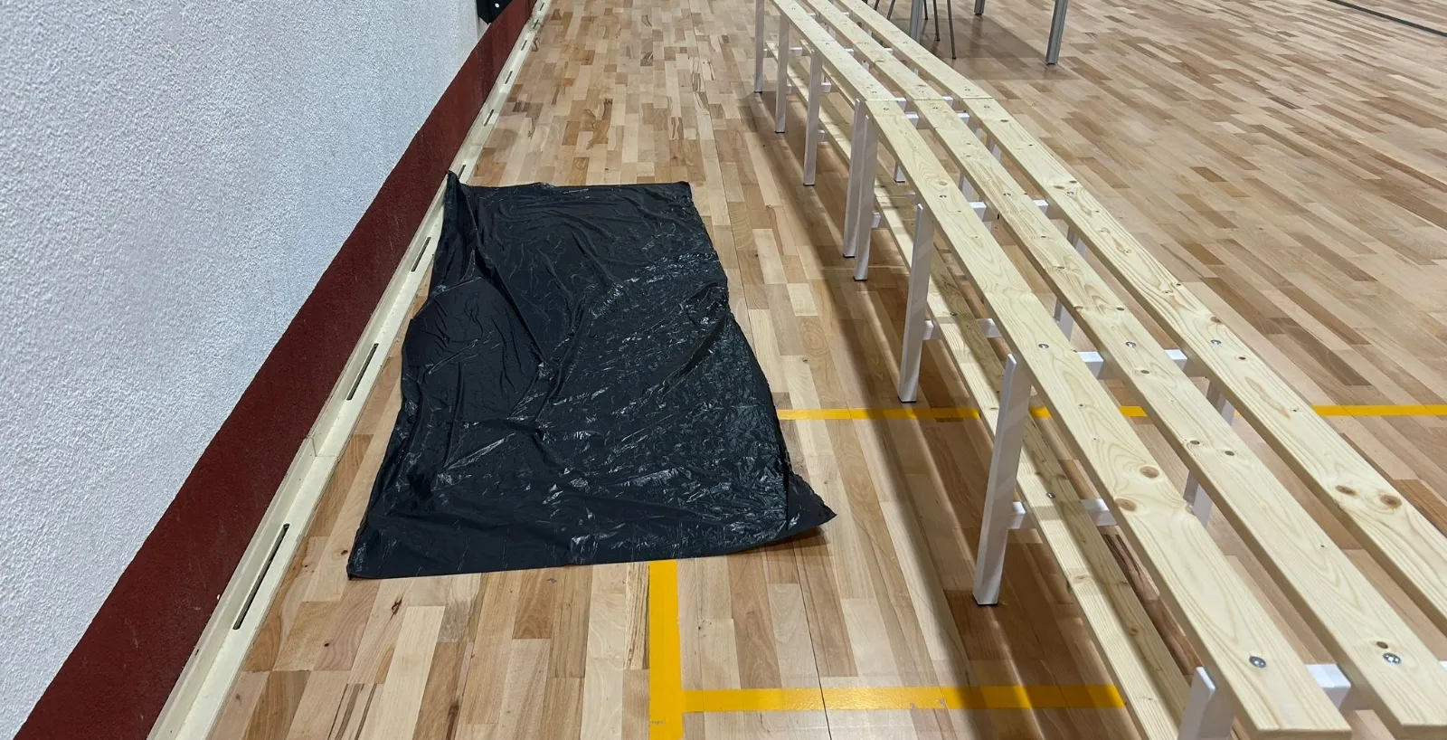 Quejas  por la aparición de goteras en el Pabellón Lazarillo de Tormes