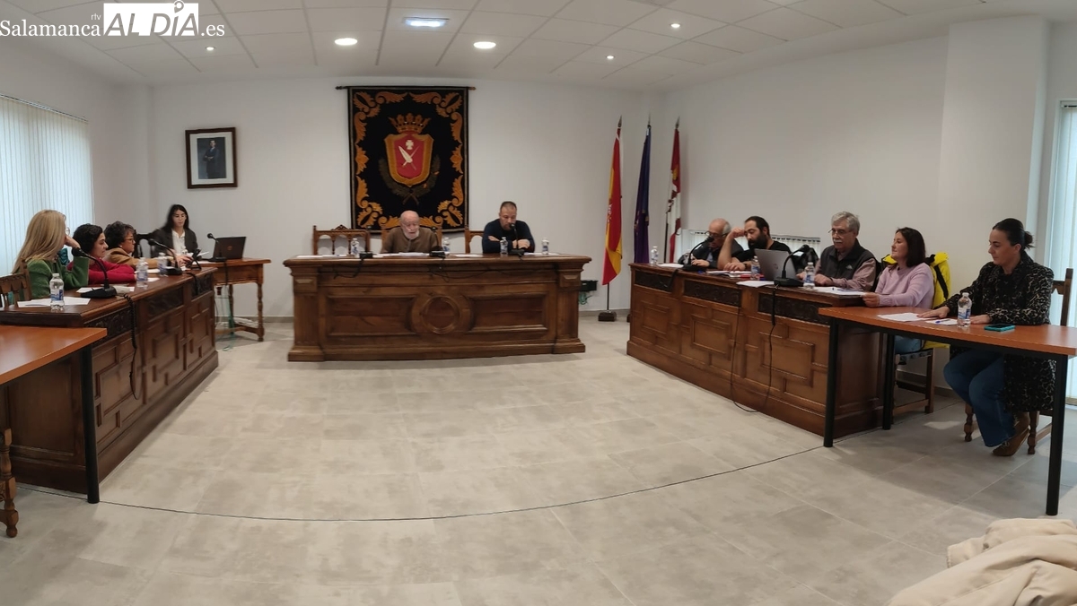 Tenso final en el pleno del Ayuntamiento de Vitigudino
