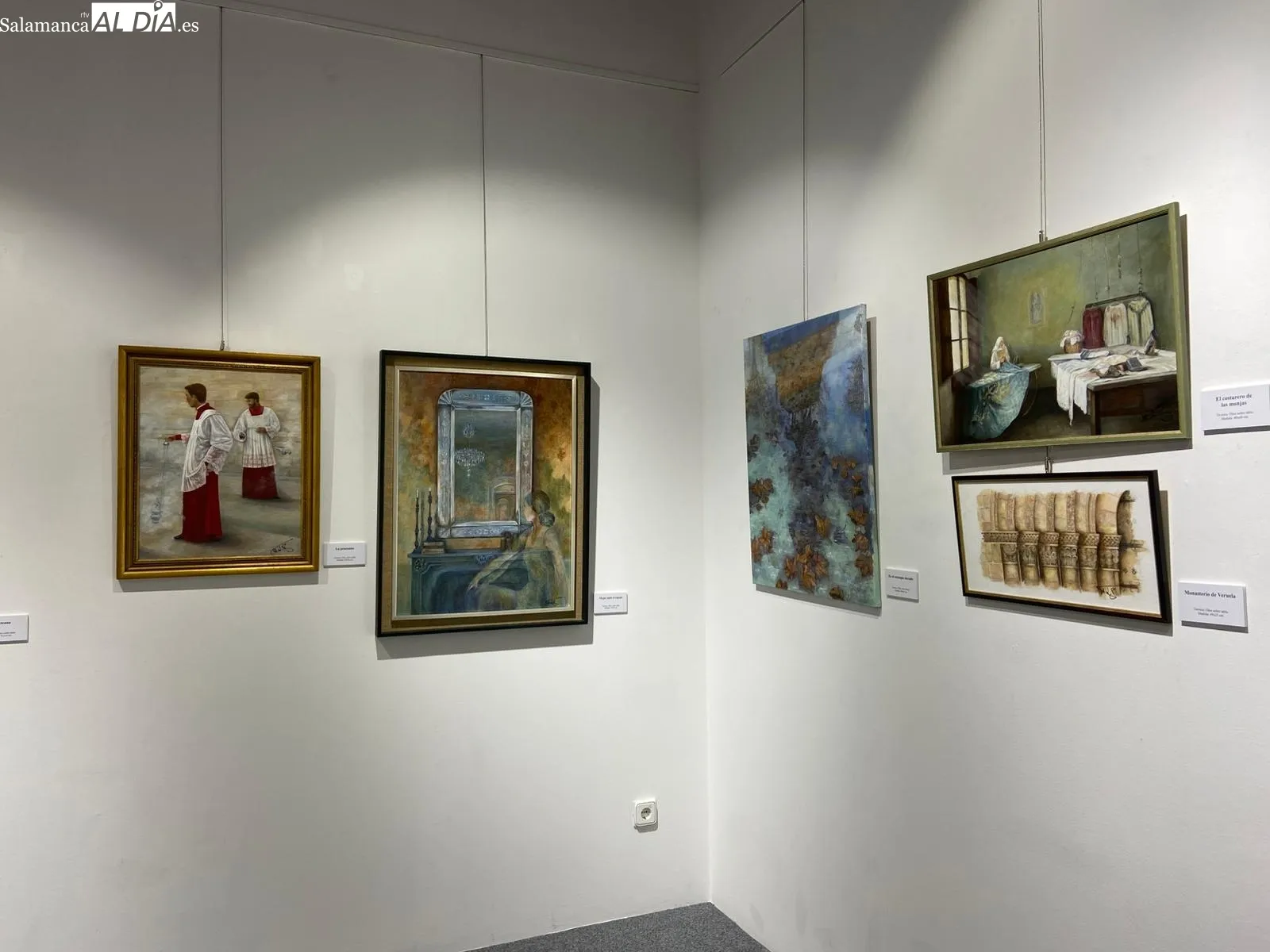 El Casino de Salamanca expone la obra figurativa de la pintora María Luisa Pareja | FOTOS: Vanesa Martins 
