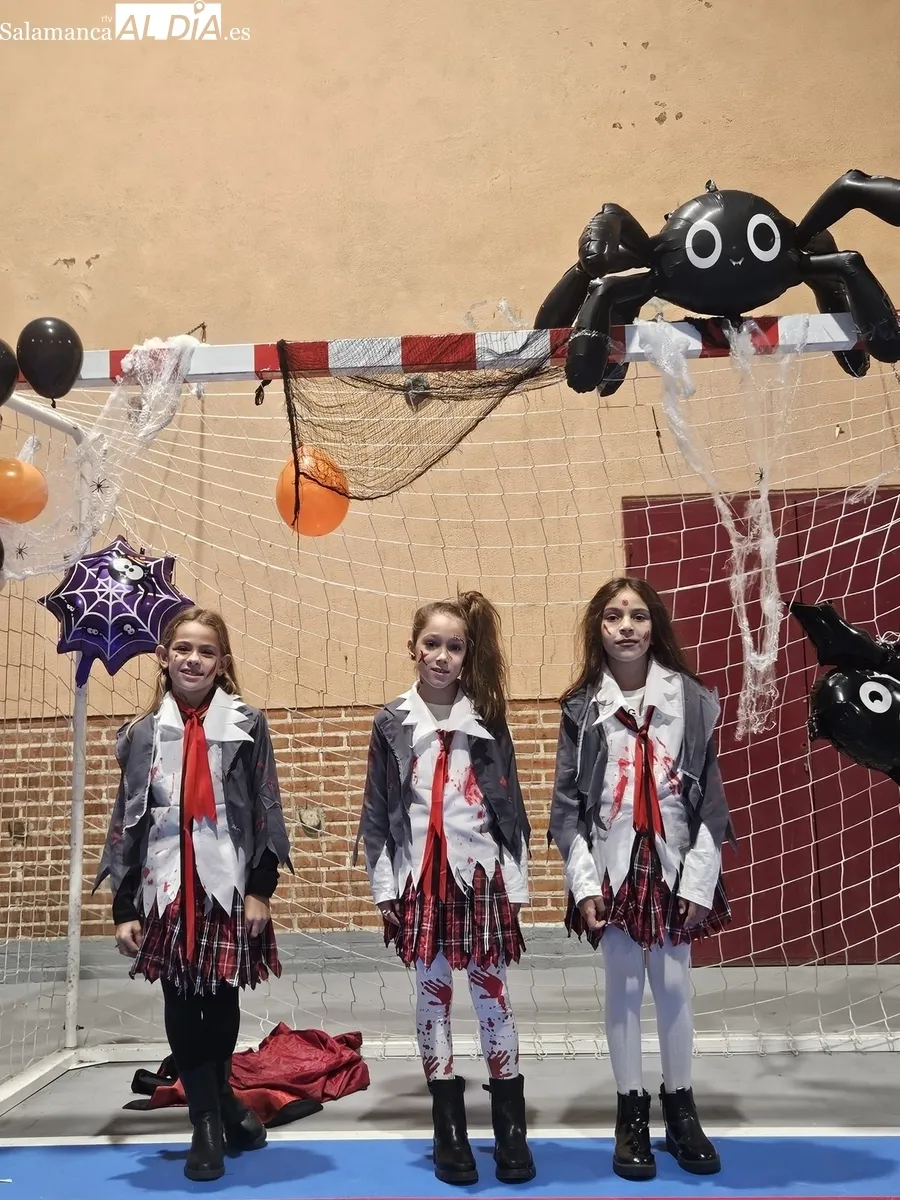 Celebración de Halloween por los más pequeños en Lumbrales