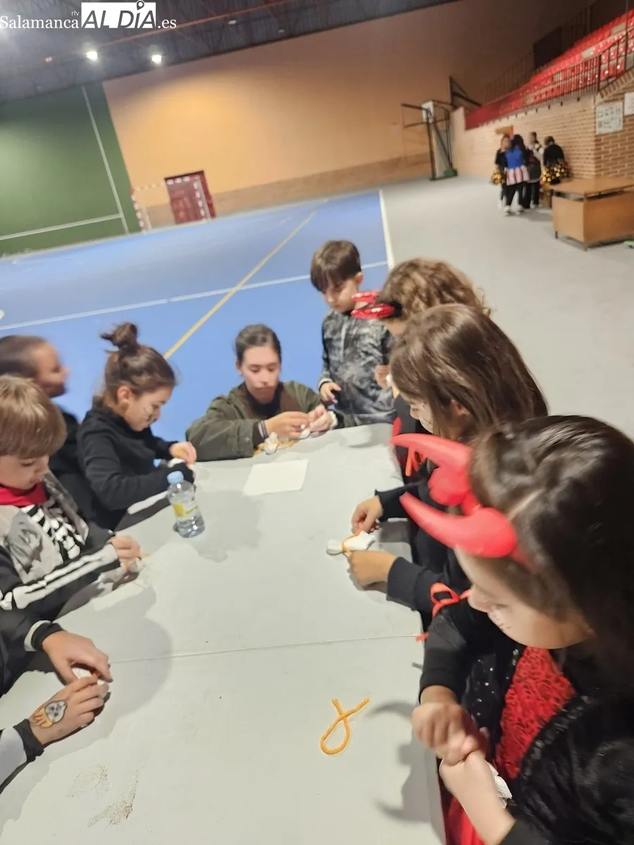 Celebración de Halloween por los más pequeños en Lumbrales