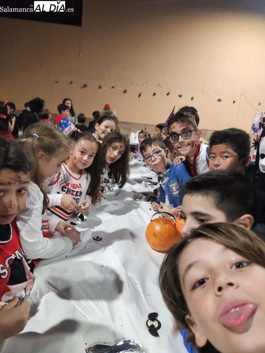 Celebración de Halloween por los más pequeños en Lumbrales