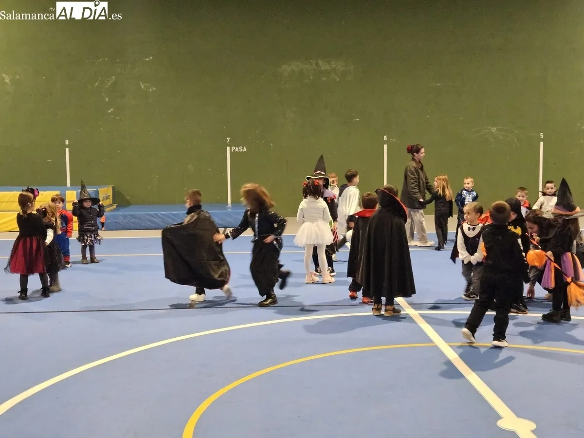 Celebración de Halloween por los más pequeños en Lumbrales
