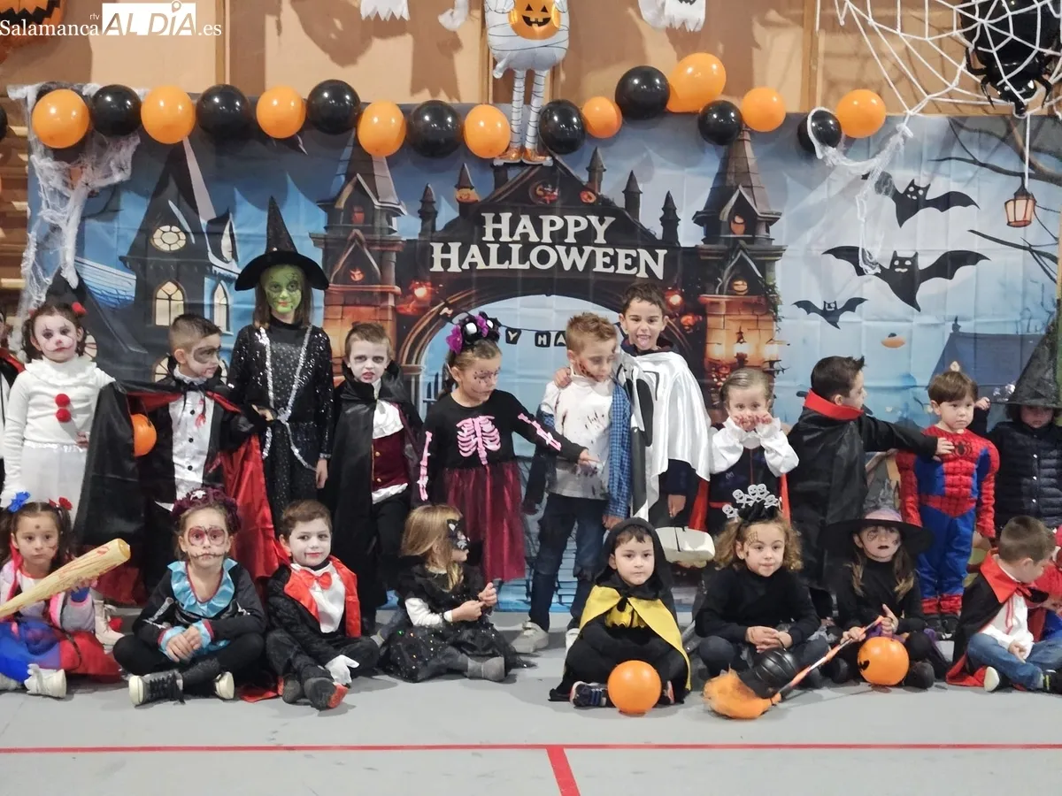 Celebración de Halloween por los más pequeños en Lumbrales